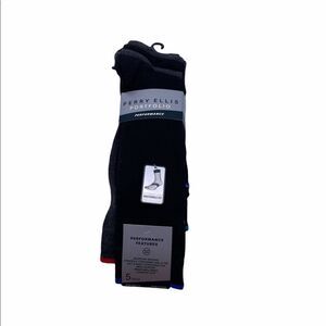 Perry Ellis Portfolio Socks 5 Pack